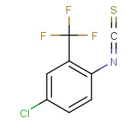 99195-86-5 4-CHLORO-2-(TRIFLUOROMETHYL)PHENYL ISOTHIOCYANATE chemical structure