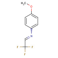 99333-34-3 N-(2,2,2-TRIFLUOROETHYLIDENE)-4-METHOXYANILINE chemical structure