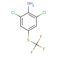 99479-65-9 2,6-DICHLORO-4-TRIFLUOROMETHYLSULFANYL-PHENYLAMINE chemical structure