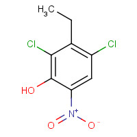99817-36-4 2,4-Dichloro-3-ethyl-6-nitrophenol chemical structure