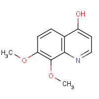 99878-76-9 4-HYDROXY-7,8-DIMETHOXYQUINOLINE chemical structure