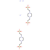 100037-69-2 PIPES sesquisodium salt chemical structure