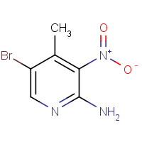 100367-40-6 2-Amino-5-bromo-4-methyl-3-nitropyridine chemical structure