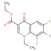 100501-62-0 Ethyl 1-ethyl-6,7,8-trifluoro-1,4-dihydro-4-oxoquinoline-3-carboxylate chemical structure