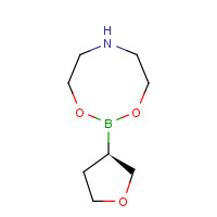 100858-40-0 DIETHANOLAMINE-(3R)-(+)-TETRAHYDROFURANYLBORONATE chemical structure