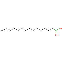 100888-40-2 N-TETRADECYLBORONIC ACID chemical structure