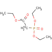 100940-60-1 TRIETHYL PHOSPHONOACETATE-13C2 chemical structure