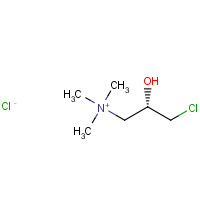 101396-91-2 (S)-(-)-(3-CHLORO-2-HYDROXYPROPYL)TRIMETHYLAMMONIUM CHLORIDE chemical structure