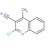 101617-94-1 2-CHLORO-4-METHYLQUINOLINE-3-CARBONITRILE chemical structure