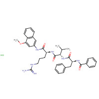102029-41-4 BZ-PHE-VAL-ARG-4M-BETA-NA HCL chemical structure