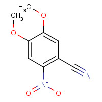 102714-71-6 4,5-DIMETHOXY-2-NITROBENZONITRILE chemical structure