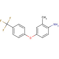 102766-74-5 2-METHYL-4-(4-TRIFLUOROMETHYL-PHENOXY)-PHENYLAMINE chemical structure