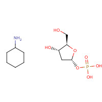 102783-28-8 2-DEOXY-ALPHA-D-RIBOSE 1-PHOSPHATE DI(MONOCYCLOHEXYL-AMMONIUM) SALT chemical structure