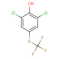 102794-04-7 2,6-DICHLORO-4-(TRIFLUOROMETHYLTHIO)PHENOL chemical structure
