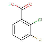 102940-86-3 2-CHLORO-3-FLUOROBENZOIC ACID chemical structure