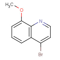 103028-31-5 4-BROMO-8-METHOXYQUINOLINE chemical structure