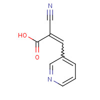 103029-74-9 2-CYANO-3-(3-PYRIDINYL)ACRYLIC ACID chemical structure