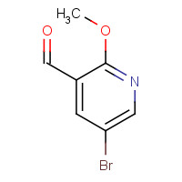 103058-87-3 5-BROMO-2-METHOXY-PYRIDINE-3-CARBALDEHYDE chemical structure