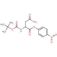104199-82-8 BOC-D-ASN-ONP chemical structure