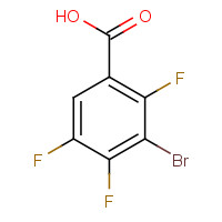104222-42-6 3-Bromo-2,4,5-trifluorobenzoic acid chemical structure