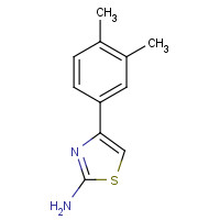 104296-00-6 4-(3,4-DIMETHYL-PHENYL)-THIAZOL-2-YLAMINE chemical structure