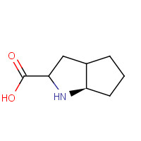 105307-53-7 (R)-ENDO-CIS-2-AZABICYCLO [3,3,0]OCTANE-3-CARBOXYLIC ACID chemical structure