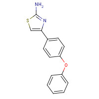 105512-82-1 4-(4-PHENOXY-PHENYL)-THIAZOL-2-YLAMINE chemical structure