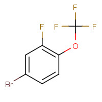 105529-58-6 4-Bromo-2-fluoro-1-(trifluoromethoxy)benzene chemical structure