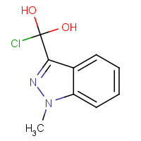 106649-02-9 1-METHYL-1H-INDAZOLE-3-CARBOXY CHLORIDE chemical structure