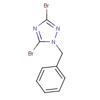 106724-85-0 1-BENZYL-3,5-DIBROMO-1H-1,2,4-TRIAZOLE chemical structure