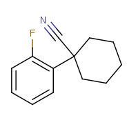 106795-72-6 1-(2-FLUOROPHENYL)CYCLOHEXANECARBONITRILE chemical structure