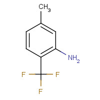 106877-29-6 5-METHYL-2-(TRIFLUOROMETHYL)ANILINE chemical structure