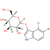 108789-36-2 5-BROMO-4-CHLORO-3-INDOLYL-ALPHA-D-GLUCOPYRANOSIDE chemical structure