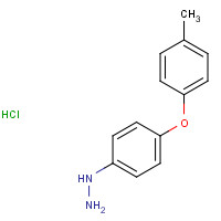 108902-83-6 4-(4-METHYLPHENOXY)PHENYLHYDRAZINE HYDROCHLORIDE chemical structure