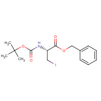 108957-20-6 N-BOC-3-IODO-L-ALANINE BENZYL ESTER chemical structure
