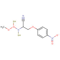 109349-04-4 METHYL [(4-NITROPHENOXY)METHYL]CYANOCARBONIMIDODITHIOATE chemical structure