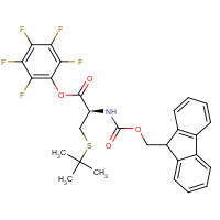 109434-23-3 FMOC-CYS(TBU)-OPFP chemical structure