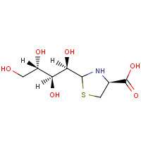 110270-19-4 2-(D-XYLO-TETRAHYDROXYBUTYL)-4(R)-1,3-THIAZOLIDINE-4-CARBOXYLIC ACID chemical structure