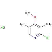 110464-98-7 2-CHLORO-3,5-DIMETHYL-4-METHOXY PYRIDINE HYDROCHLORIDE chemical structure