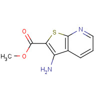 111042-89-8 METHYL 3-AMINOTHIENO[2,3-B]PYRIDINE-2-CARBOXYLATE chemical structure