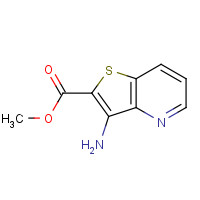 111042-90-1 METHYL 3-AMINOTHIENO[3,2-B]PYRIDINE-2-CARBOXYLATE chemical structure
