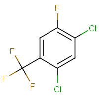 112290-01-4 1,5-DICHLORO-2-FLUORO-4-TRIFLUOROMETHYL-BENZENE chemical structure