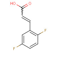 112898-33-6 TRANS-2,5-DIFLUOROCINNAMIC ACID chemical structure