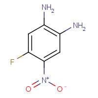 113269-06-0 4-FLUORO-5-NITROBENZENE-1,2-DIAMINE chemical structure