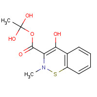 113913-36-3 2-Methyl-4-hydroxy-2H-1,2-benzothiazine-3-carboxylic acid ethyl ester 1,1-dioxide chemical structure