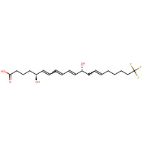 115178-97-7 20-TRIFLUORO LEUKOTRIENE B4 chemical structure