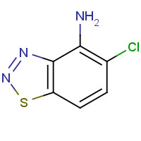 115398-34-0 4-AMINO-5-CHLORO-1,2,3-BENZOTHIADIAZOLE chemical structure