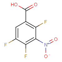 115549-15-0 2,4,5-TRIFLUORO-3-NITROBENZOIC ACID chemical structure