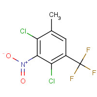 115571-69-2 2,4-Dichloro-5-trifluoromethyl-3-nitrotoluene chemical structure