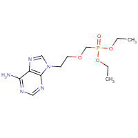116384-53-3 [[2-(6-Amino-9H-purin-9-yl)ethoxy]methyl]phosphonic acid diethyl ester chemical structure